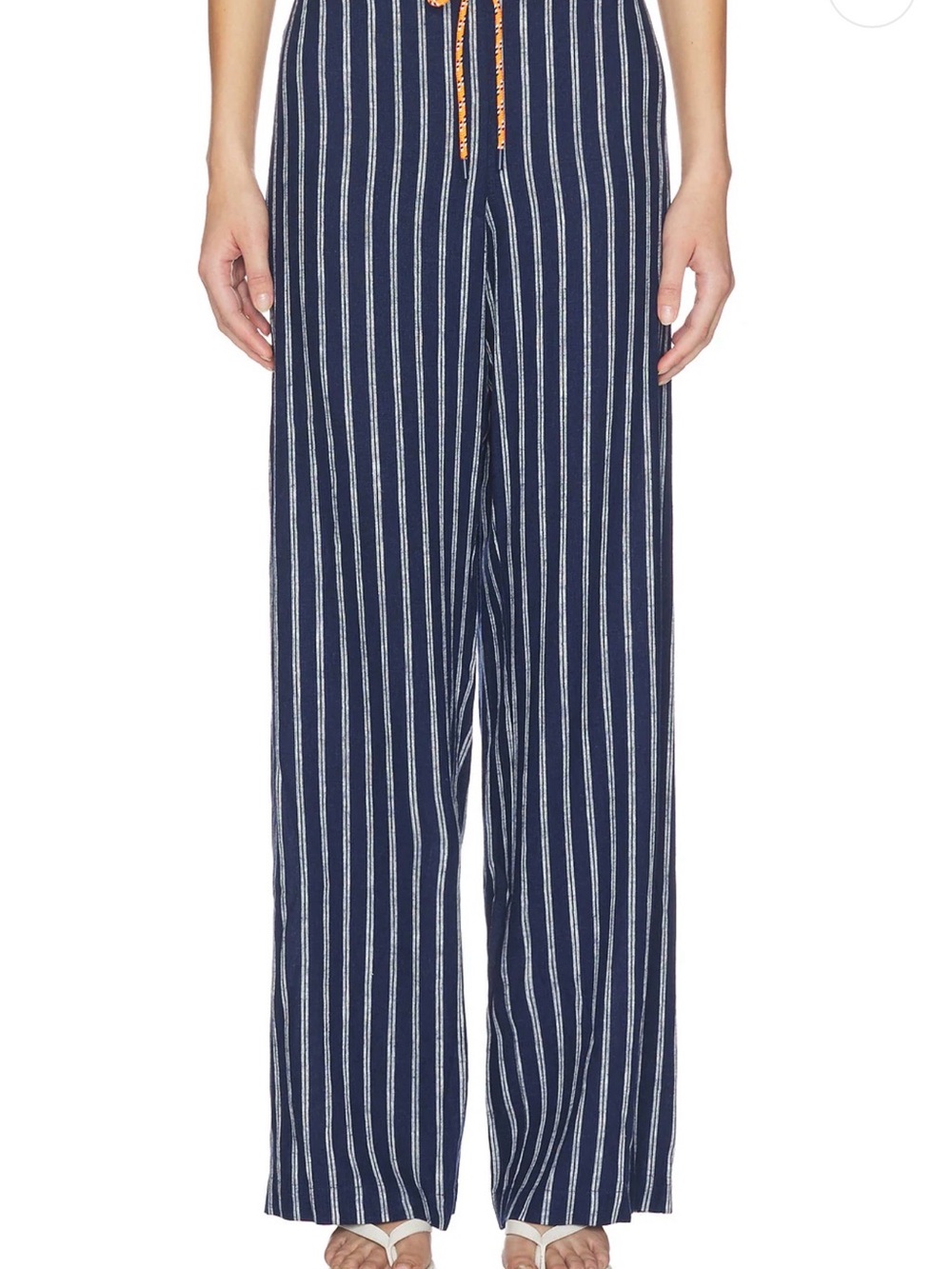 The Upside Belize Charli Drawstring Pant in Stripe